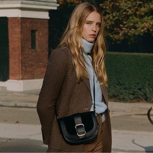 Mango Buckle Crossbody Bag